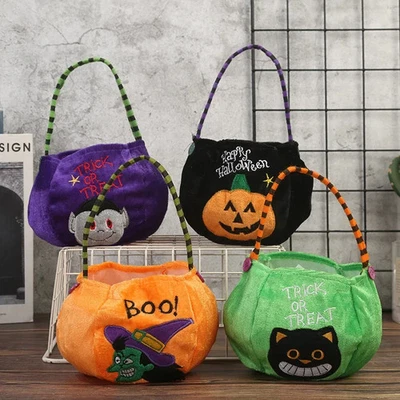 MARKENLOS Halloween Candy Bag Dekoration Weihnachtsfeier Kürbis Tasche Szene