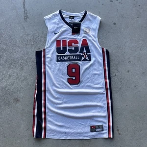 Nike Jordan Olympics USA Jersey White Men’s Small (Stained) NWT - Picture 1 of 15