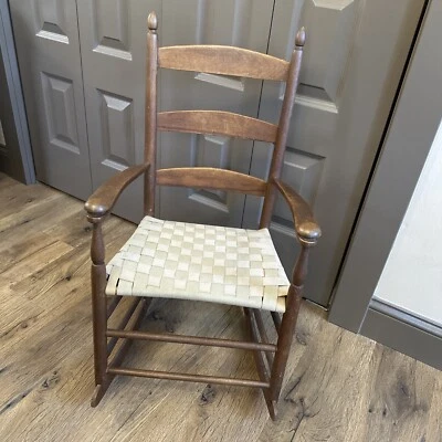 Antique Shaker Childs Rocking Chair - Image 1 of 4