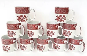 Spode Pink Camilla Mugs. C1833-A4, Priced Per Mug - Picture 1 of 6