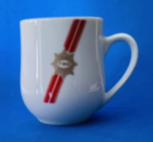 Plato de taza de café TWA Trans World Airlines Ambassador de Rego - Imagen 1 de 4