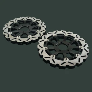 310mm Front Brake Disc Rotor Chrome For Kawasaki ZRX A1-A5 ZRT10A 2001 - 2005 - Picture 1 of 1