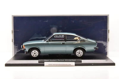 OPEL KADETT RALLYE 2.0E WINTERFEST 1978 TURQUOISE NOREV 1/18 NEUVE EN BOITE - Photo 1/4