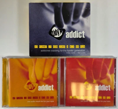 Tidy Addict 2 x CD  plus DVD compilation club Mixed 2005 hard on house on Tidy - Image 1 of 4