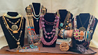 Vintage to Now Boho/Tribal/Ethnic Jewelry Lot All Wearable 48+ pieces