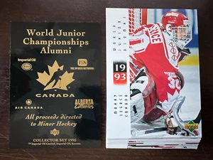 1994-95 Upper Deck World Junior Alumni Complete Set (15 Cards) - Picture 1 of 2