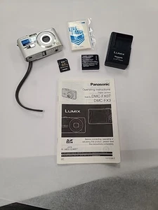Panasonic Lumix DMC-FX3 6MP Digital Camera, Charger, Battery,Manual,Case &Tissue - Picture 1 of 18