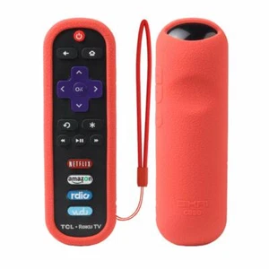 For Roku 3600R / TCL Roku RC280 TV Remote Silicone Shockproof Protective Cover - Picture 1 of 16