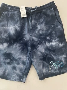 Aria hotel casino Las Vegas mens Shorts S/M Blue print Pockets - Picture 1 of 7