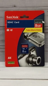 New SanDisk 8GB SDHC Memory Card (SDSDB-8192-A11) - Picture 1 of 2