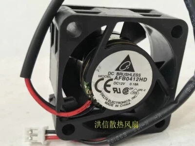 Delta AFB0412HD 4020 DC12V 0.18A 40*40*20MM 2-Pin Axial Cooling Fan - Image 1 of 3