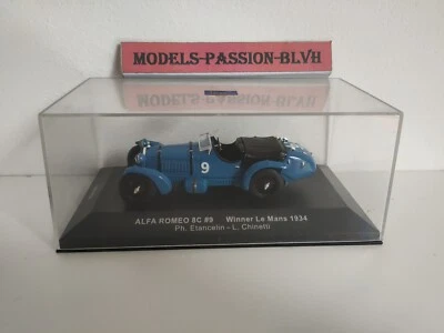 Alfa Romeo 8C #9 Winner Le Mans 1934 1/43 IXO - Photo 1/4