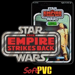 Kenner Star Wars Vintage Style "The Empire Stikes Back" Logo Weich PVC Untersetzer - Bild 1 von 3