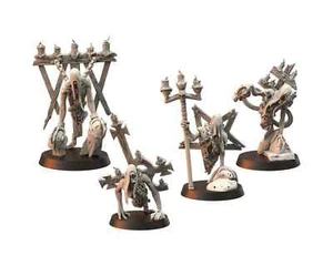 Slaves (4 Mod.) | Candles of Heresy | Trench Crusade Grail Thralls Proxy - Bild 1 von 5