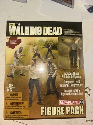 McFarlane Toys The Walking Dead Juego de Construcción 14521 Figura Pack 1 Rick Merle Foto 1 de 3