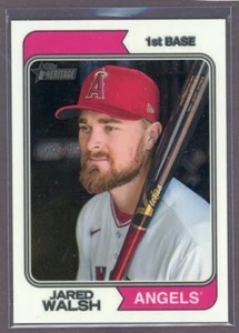 2023 Topps Heritage Chrome 811/999 Jared Walsh Los Angeles Angels - Picture 1 of 1