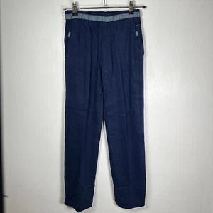 Vintage Nike Tracksuit Bottoms Large Girls Youth Blue Joggers Deadstock Rare Y2K - Picture 1 of 18
