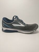 brooks ghost 10 silver blue white