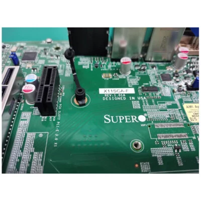 Supermicro X11SCA-F 1151 Pin Single Channel Workstation Motherboard - Image 1 of 3