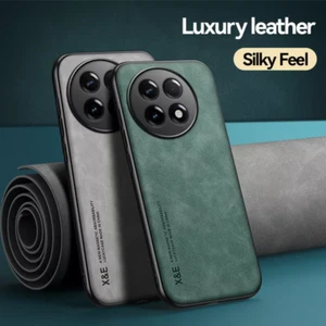 Funda blanda magnética de cuero retro de lujo para OnePlus Ace 5 5G - Imagen 1 de 9