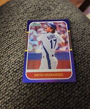 2021 Donruss Baseball Keith Hernadez #256 Purple Holo New York Mets