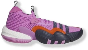 Adidas Trae Young 2 Shoes - NEW Mens Size 9 Plum / Grey - #46385-TOP1 - Picture 1 of 5
