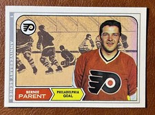 1992-93 O-Pee-Chee 25th Anniversary #1 Bernie Parent Philadelphia Flyers HOF