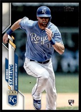 2020 Topps Series 1 Base #74 Bubba Starling - Kansas City Royals RC