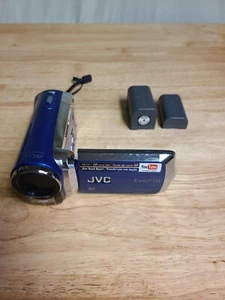 JVC Everio GZ-MG130AU Camcorder Blue. - Picture 1 of 7