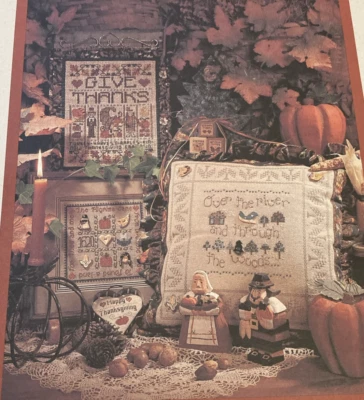 Vtg Rare Shepherd's BUSH Printworks Thanksgiving Folio 1994 Cross St. pattern - Image 1 of 4