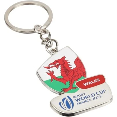 Rugby World Cup 2023 Wales Flag Keyring