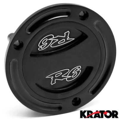 Nuevo CNC Keyless Racing tapa de combustible de repuesto para Yamaha YZF-R6 YZFR6 YZF R6 Foto 1 de 3