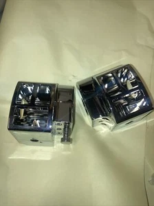 HARLEY BILLET CHROME HANDLEBAR SWITCH HOUSINGS  fits 82-95 - Picture 1 of 4