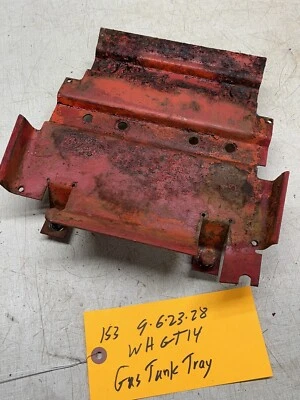 Wheel Horse GT-14 Tractor Gas Fuel Tank Mount Tray 1-0500 - Image 1 of 3