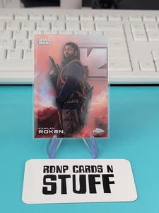 2025 Topps Chrome Star Wars Kawlan Roken #70 RayWave Refractor A26 - Imagen 1 de 2