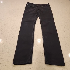 Vintage Levis Low Rise Skinny Jeans Schwarz Größe 7 Y2K 90er - Bild 1 von 6