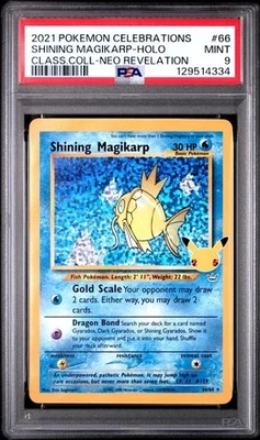 PSA 9 SHINING MAGIKARP 66 CELEBRATIONS POKEMON MINT - Image 1 of 2