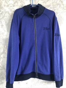 Oscar Jacobson Golf backer tour Logo Embroidered Full Zip jacket Large (696) - Picture 1 of 16