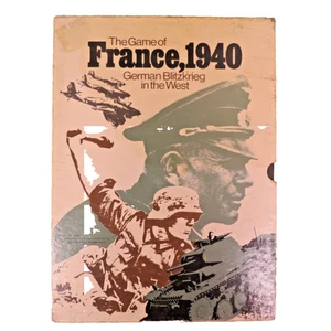 Avalon Hill France, 1940 A Game of German Blitzkrieg In The West 1972 - Punched - Picture 1 of 4