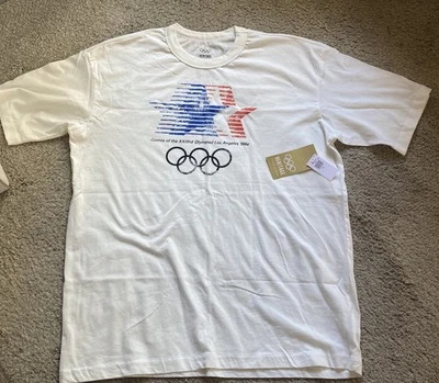 GAMES OF THE XXIIIrd OLYMPIAD LOS ANGELES 1984 Heritage Collection T-Shirt M - Image 1 of 4