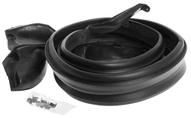 1973-77 Chevy El Camino conjunto de vedações de trilho de teto par tiras climáticas Chevrolet SoffSeal - Imagem 1 de 2