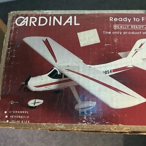 Jayhawk Nitro RC Flugzeug Cessna Flite Craft Cardinal Kunststoff Irvine 40 Motor Vintage - Bild 1 von 16