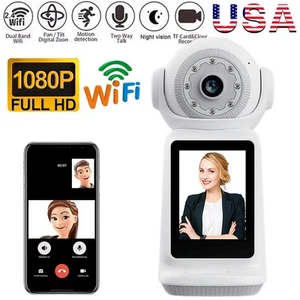 2.8 inch Video Intercom Camera 1080P WIFI IP Camera Baby Monitor Surveillance - Picture 1 of 16