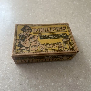 DOLLIPINS VINTAGE AÑOS 20 - Muñecas Juguete Tendedero y Ropa PIns C - Imagen 1 de 3