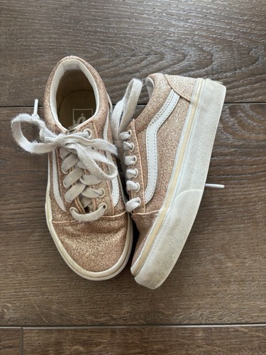 Sneakers stringate Vans Oldol Skoolna bam oroa rosater glitte bianco ta