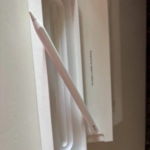 AUTHENTIQUE STYLET APPLE PENCIL 2ÈME GÉNÉRATION MU8F2ZM/A A2051 ORIGINAL NEUF - Photo 1/4