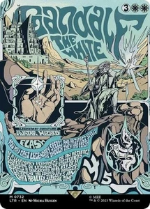 MTG English Gandalf the White (Borderless Poster) NM Foil - Bild 1 von 1