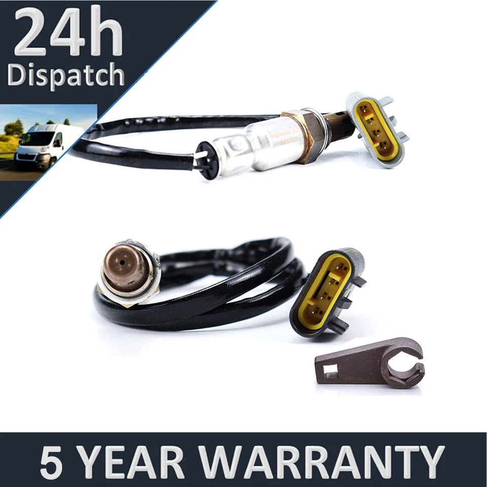 Se adapta a Chrysler Ypsilon Purevue frontal + 2 sensores lambda traseros + herramienta de montaje - Imagen 1 de 2