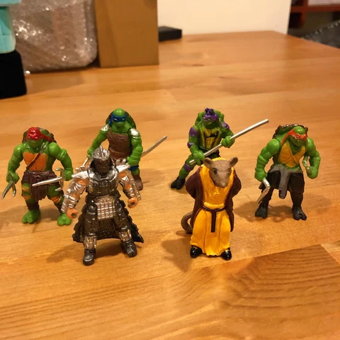 Teenage Mutant Ninja Turtles Classic Collection TMNT 6 Pc Action Figures Toys Cover