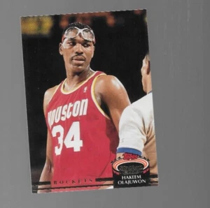 1992 92 Stadium Club   Basketball Card #220 HAKEEM OLAJUWON Rockets   Mint - Picture 1 of 3